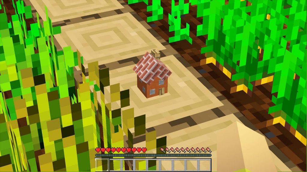 マインクラフト 小さな家に入ります マイクラコマンド実況 ゲーム実況by角が生えた男の実況チャンネル ゲーム実況アンテナ