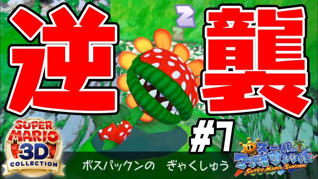 これが逆襲なのか ボスパックン完全熟睡 スーパーマリオサンシャイン実況 7 ゲーム実況bygames Tuthinoko ゲーム実況アンテナ